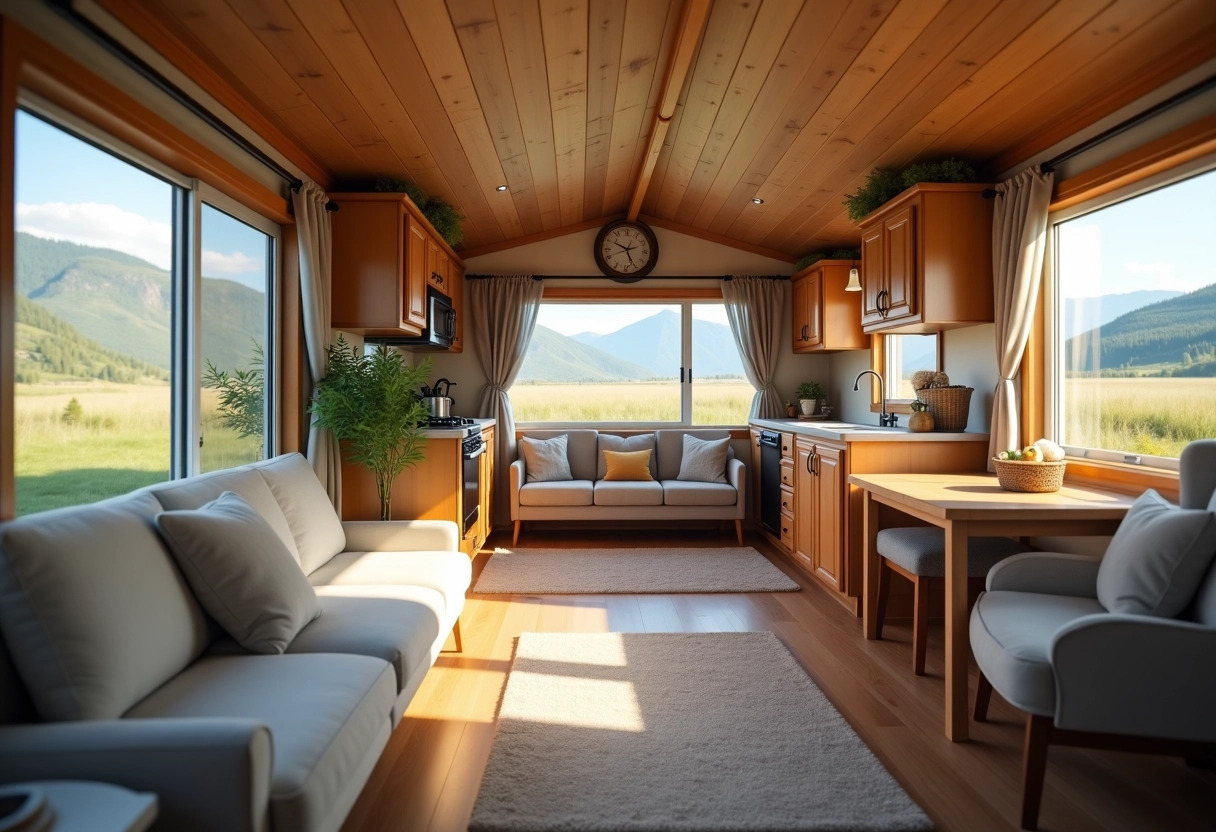 mobil-home camping